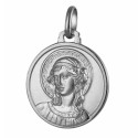 925 sterling silver Saint Gabriel the Archangel medal