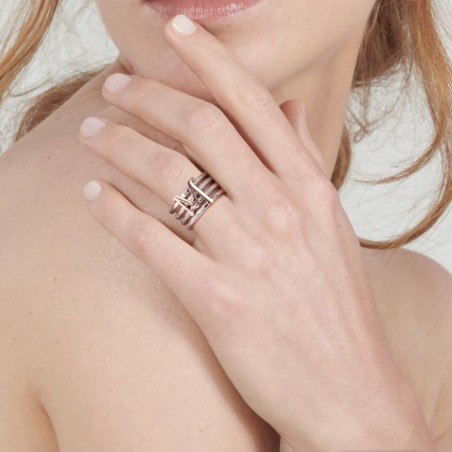 Anello TUAM X in argento 925