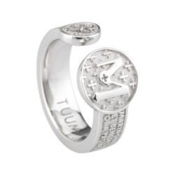 Tuum anello Infinitum Ave Maria argento 925