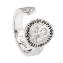 Tuum 925 sterling silver Infinitum Angel of God ring