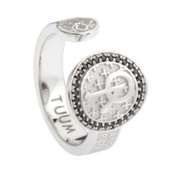 Tuum 925 sterling silver Infinitum Angel of God ring