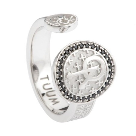 Tuum 925 sterling silver Infinitum Angel of God ring