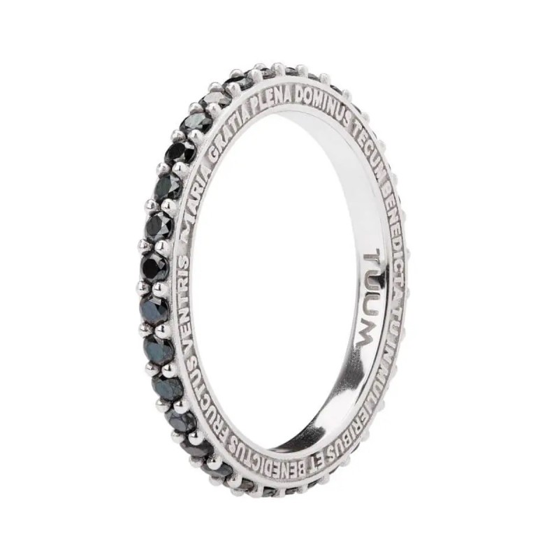 Tuam LUX anello Ave Maria argento 925