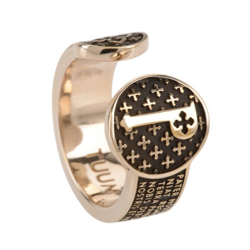 Tuum 925 sterling silver Infinitum Our Father ring