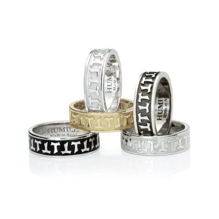 Anello collezione Classica croce Tau francescana in argento