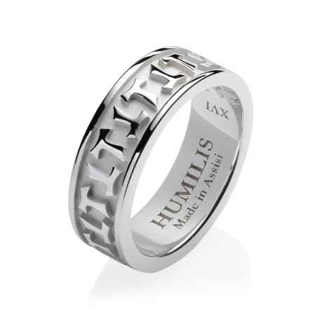 Gold Classic collection ring Franciscan Tau cross