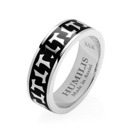 Gold Classic collection ring Franciscan Tau cross