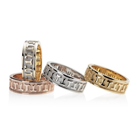 Gold Classic collection ring Franciscan Tau cross