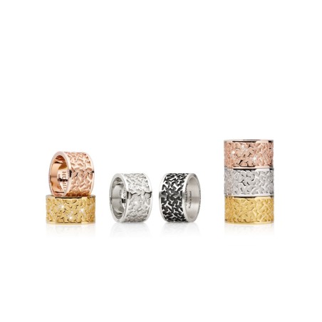 Anello collezione Classica Random croce Tau francescana in oro