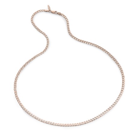Sterling silver flat grumetta chain