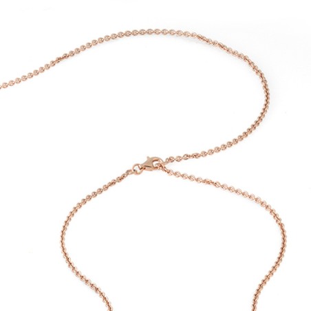 Sterling silver thick rolò chain