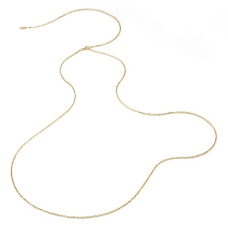 Sterling silver thick rolò chain