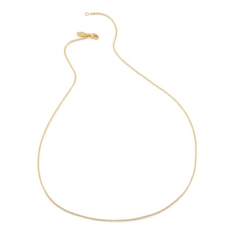 Gold thick rolò chain