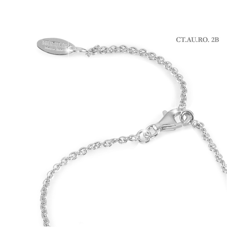 Gold thick rolò chain