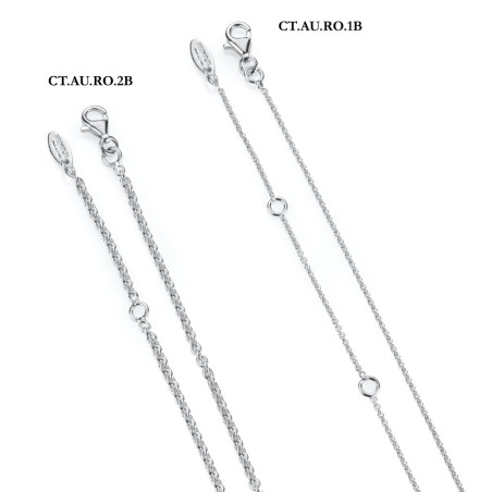 Gold thick rolò chain