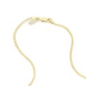 Gold flat grumetta chain