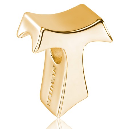 Sterling silver Sign charm Franciscan Tau cross