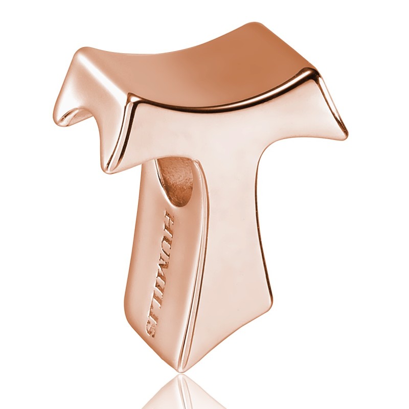 Sterling silver Sign charm Franciscan Tau cross