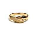 18 kt gold Saint Rita ring
