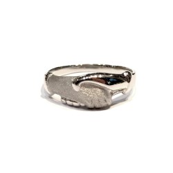 Anello fede di Santa  Rita argento 925