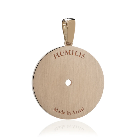 Pendente Iter Roma cupola Pantheon in oro con diamanti