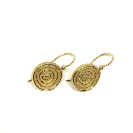 Fabula etrusca 18 kt gold earrings