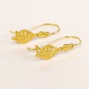 Fabula etrusca 18 kt gold earrings