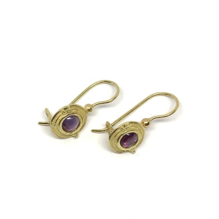 Fabula etrusca 18 kt gold earrings