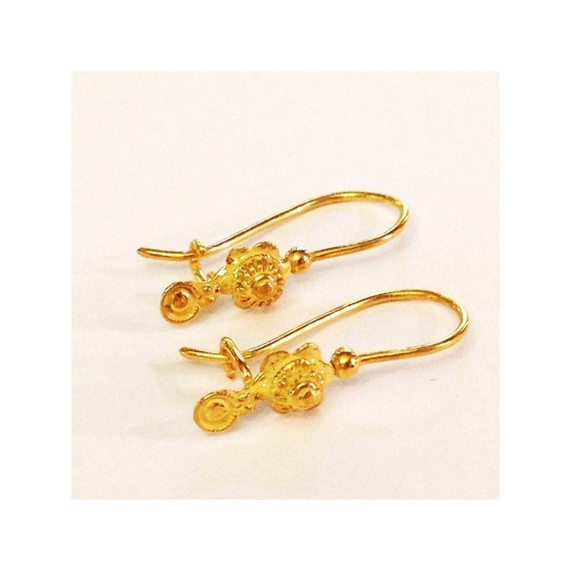 Fabula etrusca 18 kt gold earrings