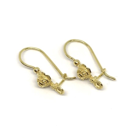 Fabula etrusca orecchini oro 18 kt