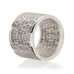 Anello collezione Preghiere Cantico delle Creature in argento