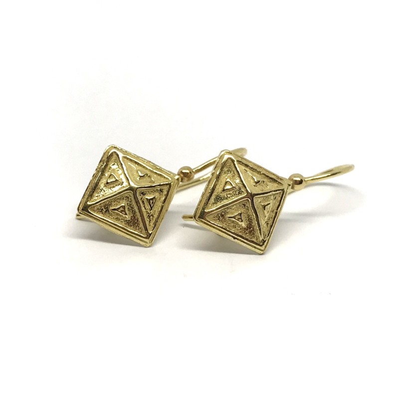 Fabula etrusca 18 kt gold earrings