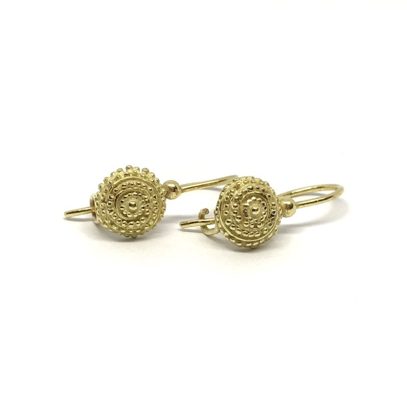 Fabula etrusca 18 kt gold earrings