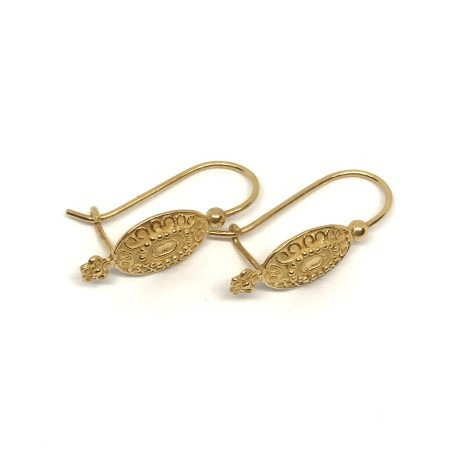 Fabula etrusca 18 kt gold earrings