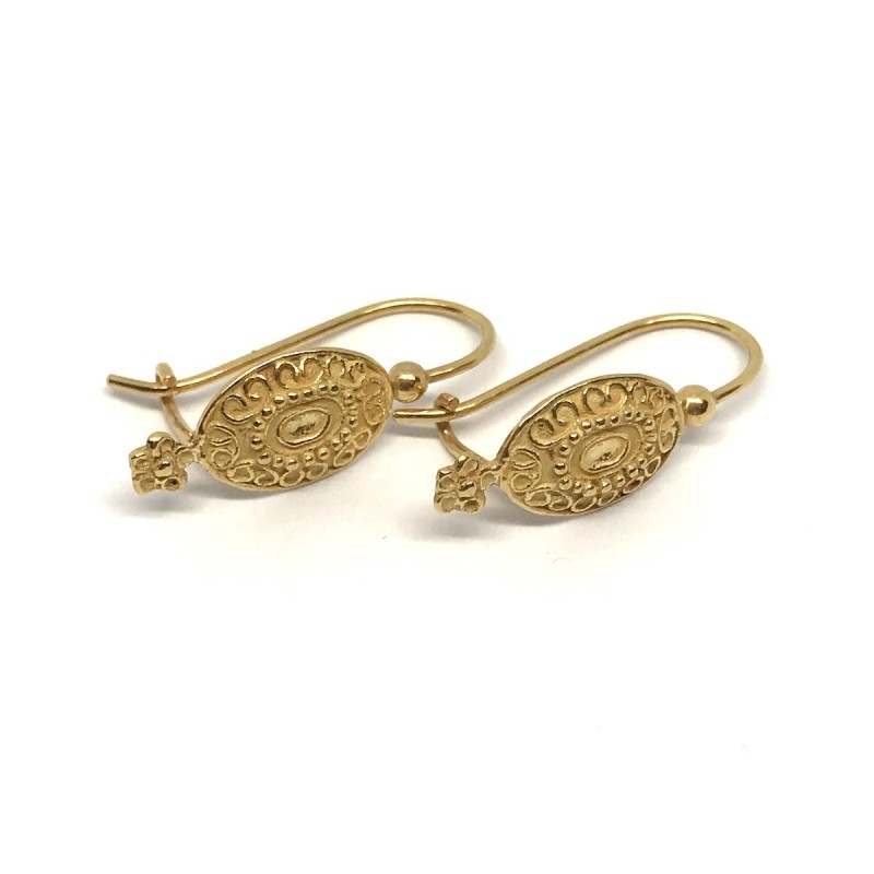 Fabula etrusca 18 kt gold earrings