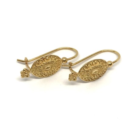 Fabula etrusca 18 kt gold earrings