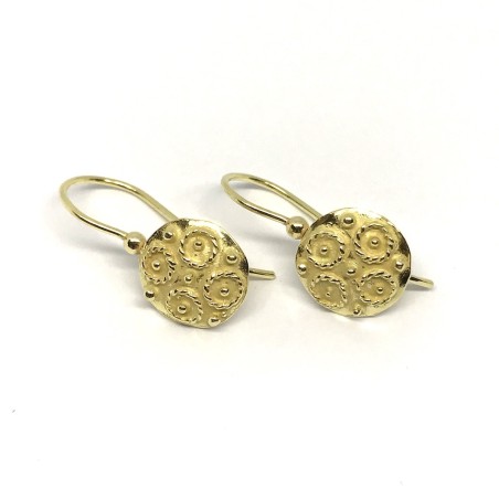 Fabula etrusca 18 kt gold earrings
