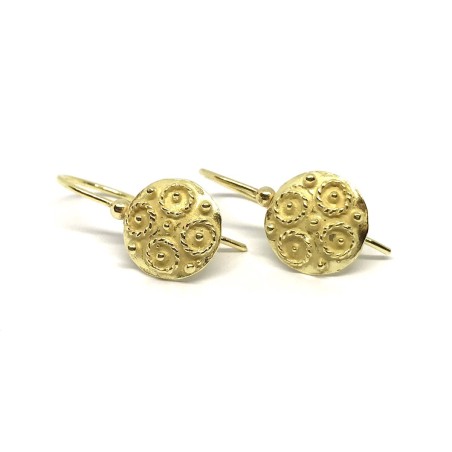Fabula etrusca 18 kt gold earrings