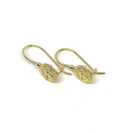 Fabula etrusca 18 kt gold earrings