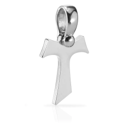 Sterling silver Sign Tau cross