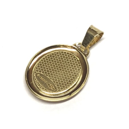 Medaglia di San Francesco oro 18 kt