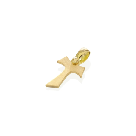 Gold Sign Tau cross