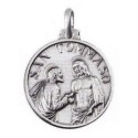 925 sterling silver Saint Thomas medal