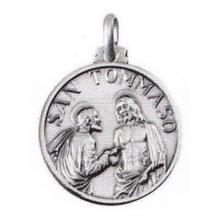 925 sterling silver Saint Thomas medal