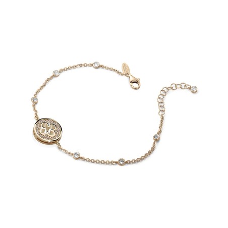 Sterling silver Iter Venice bracelet with Palazzo Ducale's quadrilob flower with zirconia