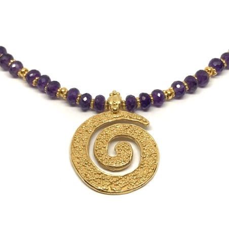 Fabula etrusca collana oro 18 kt