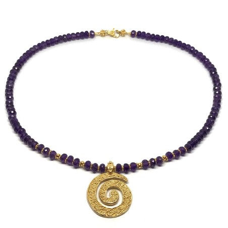 Fabula etrusca collana oro 18 kt