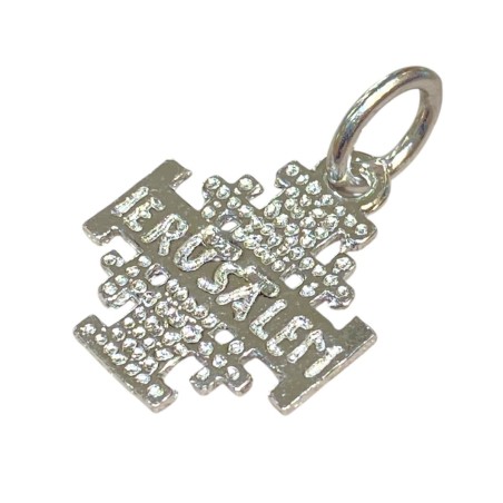 925 sterling silver Jerusalem  cross