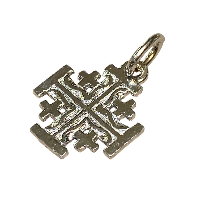 Croce di Gerusalemme  argento 925