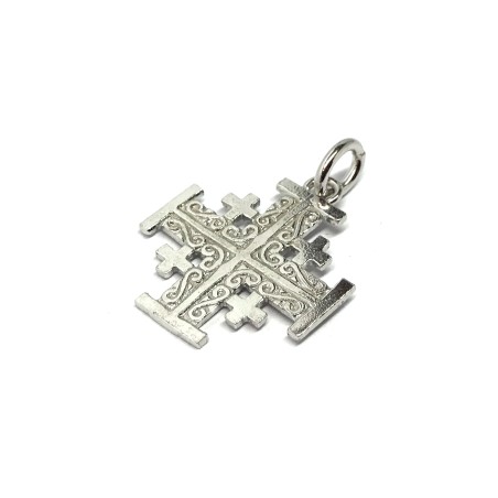 925 sterling silver Jerusalem  cross